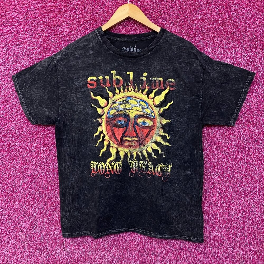 Sublime Long Beach Vintage Wash Graphic T-Shirt Large